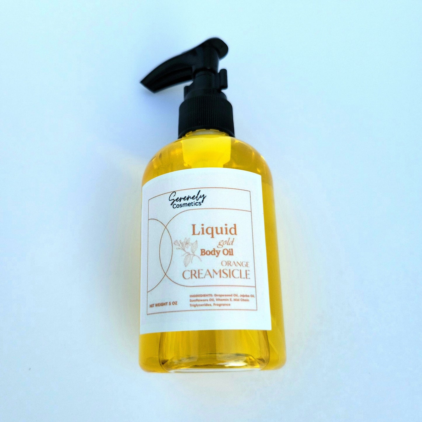 Orange Creamsicle Liquid Gold Body Oil