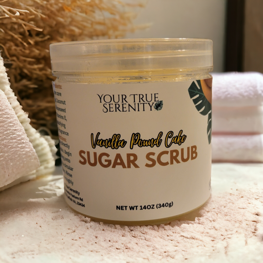 Vanilla Pound Cake Sugar Scrub