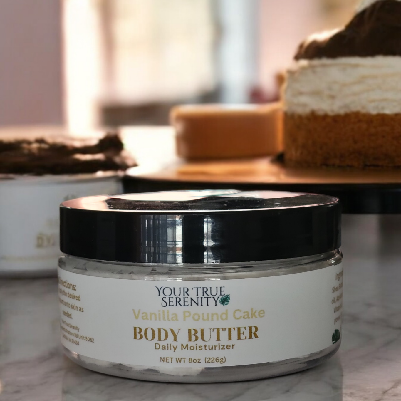 Vanilla Pound Cake Whipped Body Butter